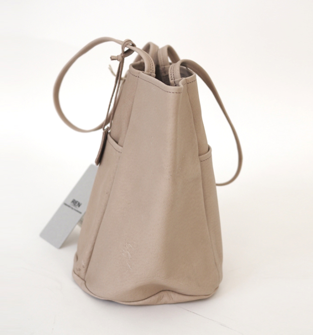 REN レン 本革 バケット トートバッグ HALLIE ハリー バケツ型