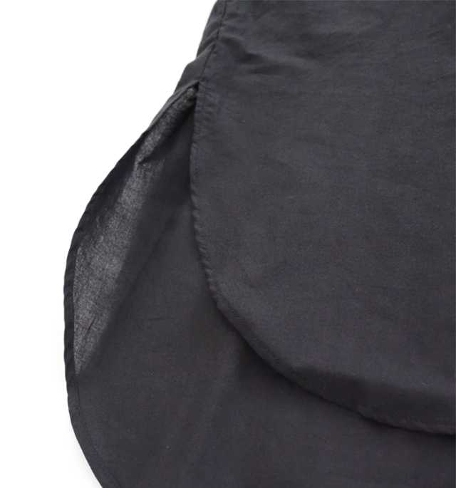 mizuiro ind ミズイロインド レースショルダー バンドカラーロングワンピース