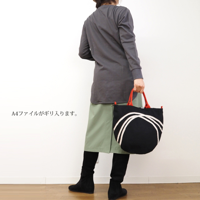 TOMOO DESIGNS トモオデザインズ トートバッグ 2way ドット柄