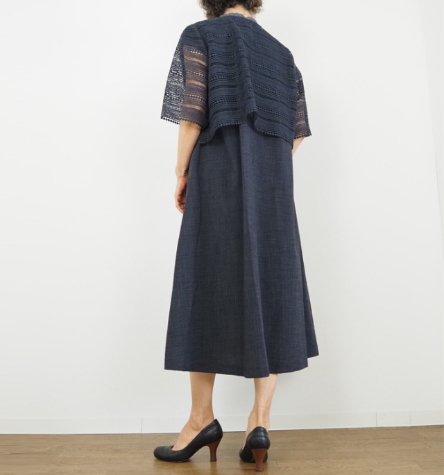 PONT DE CHALONS ポンデシャロン ワンピース 3wayアンサンブル レディース
