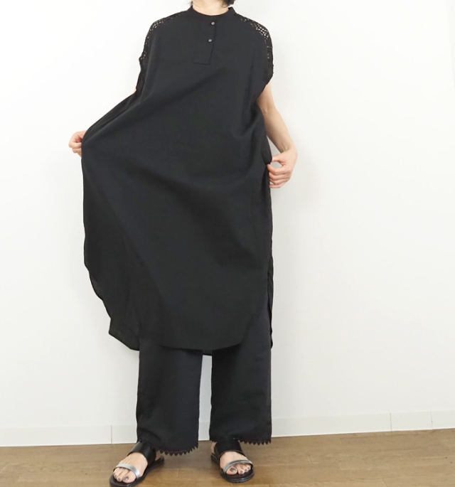 PONT DE CHALONS ポンデシャロン 定番ペチコートパンツ（ペチパンツ）スカラップレース