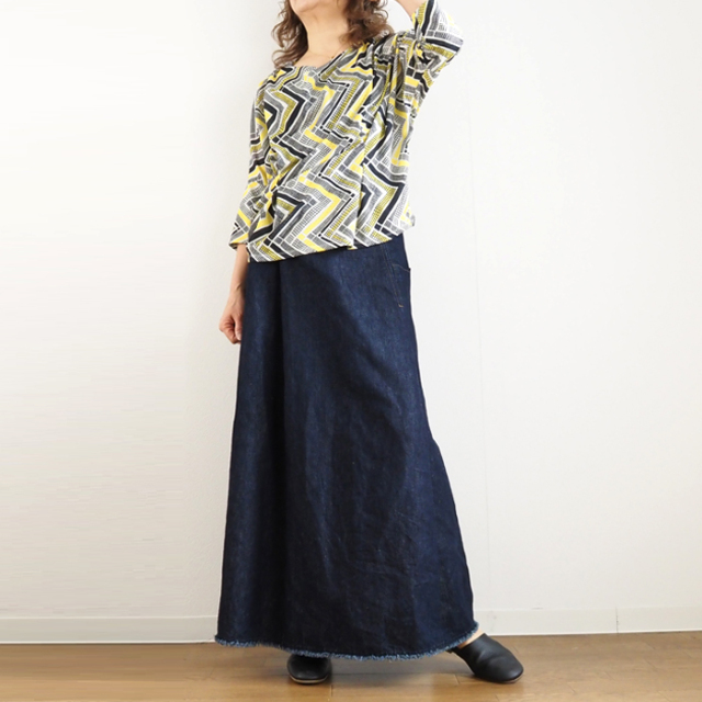 THURIUM スリウム カットソー プルオーバー ジャガード レディース