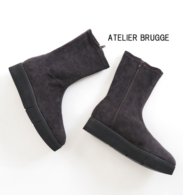 ATELIER BRUGGE アトリエブルージュ プラットフォームストレッチハーフ 