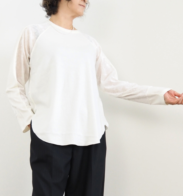 Munich ミューニック プルオーバー メッシュベロアドッキングジャージィ レディース