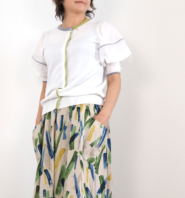 MARECHAL TERRE マルシャルテル ニットカーディガン 2wayプルオーバー レディース