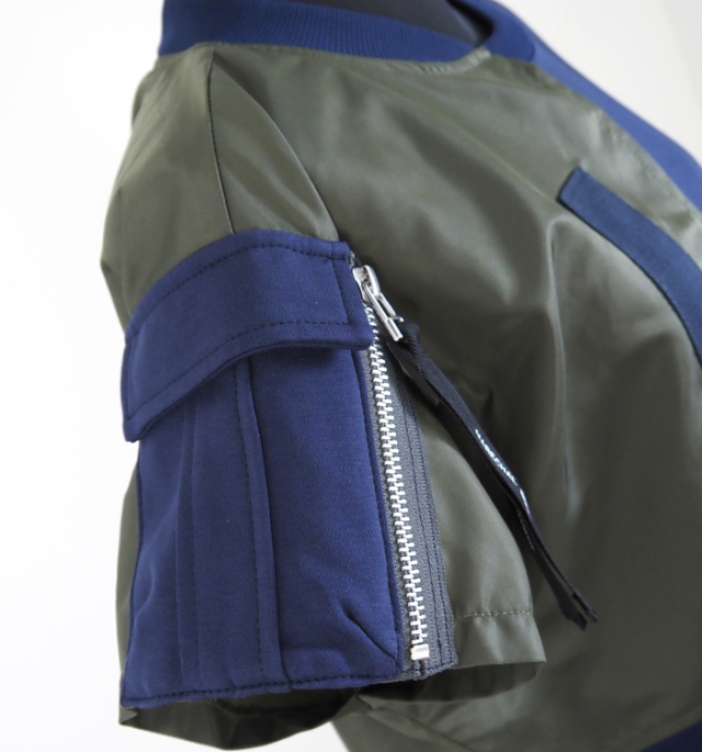 MARECHAL TERRE マルシャルテル ミリタリーワンピース MA-1風