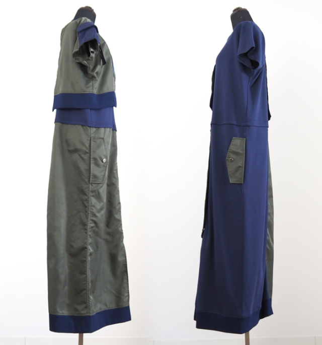 未使用に近い　 MARECHAL TERRE マルシャルテル シャツワンピース MARECHAL TERRE マルシャルテル Tシャツワンピース メッシュ