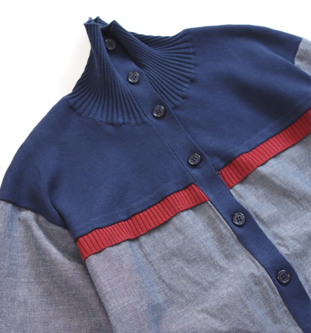 MARECHAL TERRE マルシャルテル ワンピース ニットドッキング2way仕様