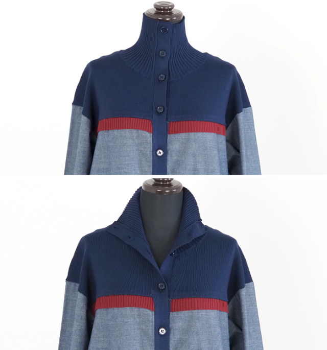 MARECHAL TERRE マルシャルテル ワンピース ニットドッキング2way仕様