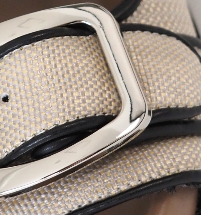 ATELIER BRUGGE アトリエブルージュ フッドベッドサンダル ダブルバックル レディース