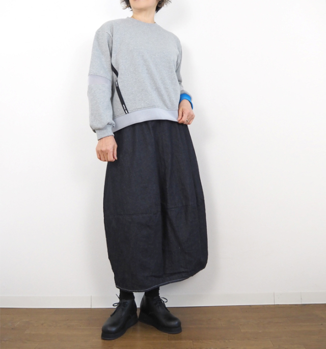 MARECHAL TERRE マルシャルテル クルーネックプルオーバーカットソー 