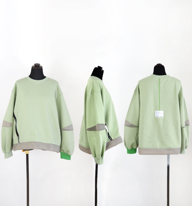 MARECHAL TERRE マルシャルテル クルーネックプルオーバーカットソー 