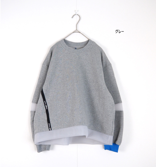 MARECHAL TERRE マルシャルテル クルーネックプルオーバーカットソー 