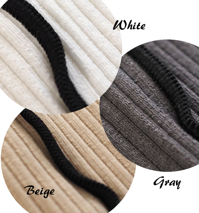 MARECHAL TERRE マルシャルテル レース付きリブカットソー プルオーバー