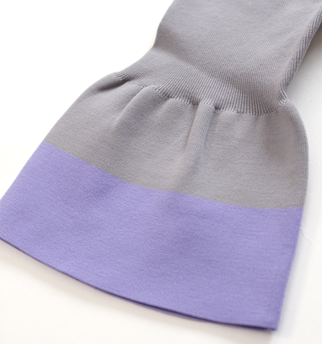 MARECHAL TERRE マルシャルテル ベルスリーブ ドッキングニットプルオーバー