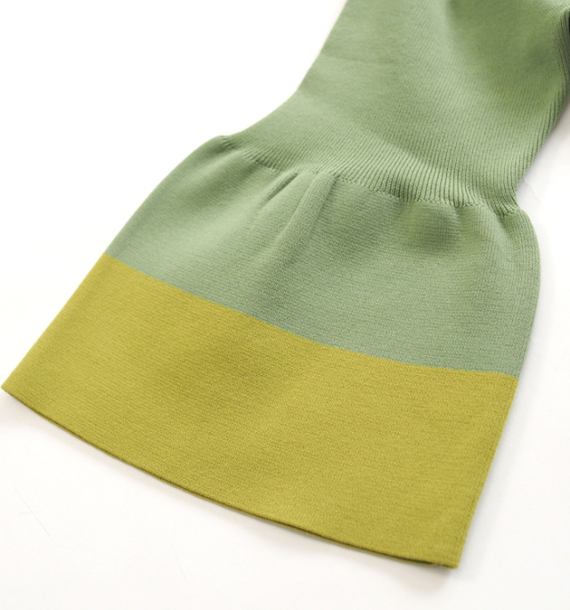 MARECHAL TERRE マルシャルテル ベルスリーブ ドッキングニットプルオーバー