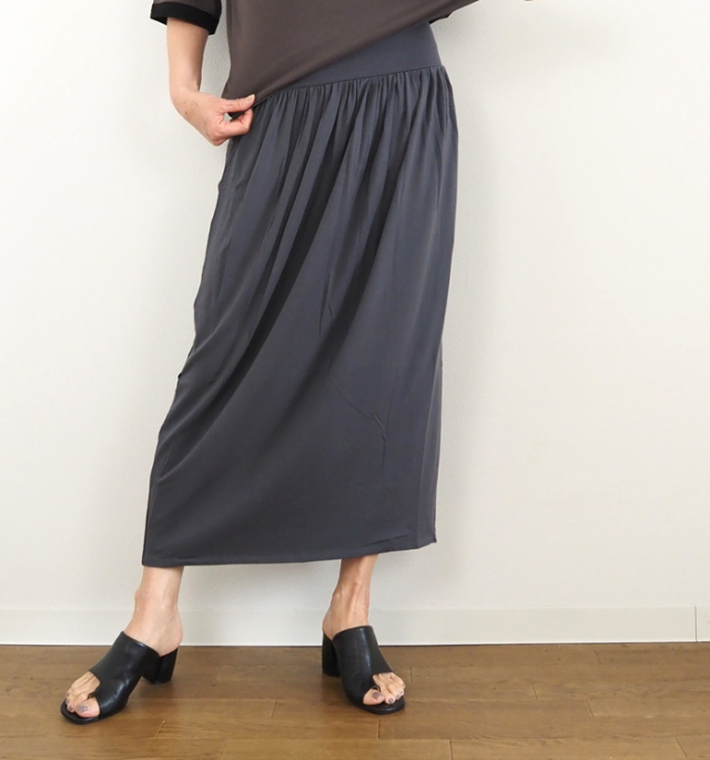 Munich ミューニック ベア天竺ロングスカート