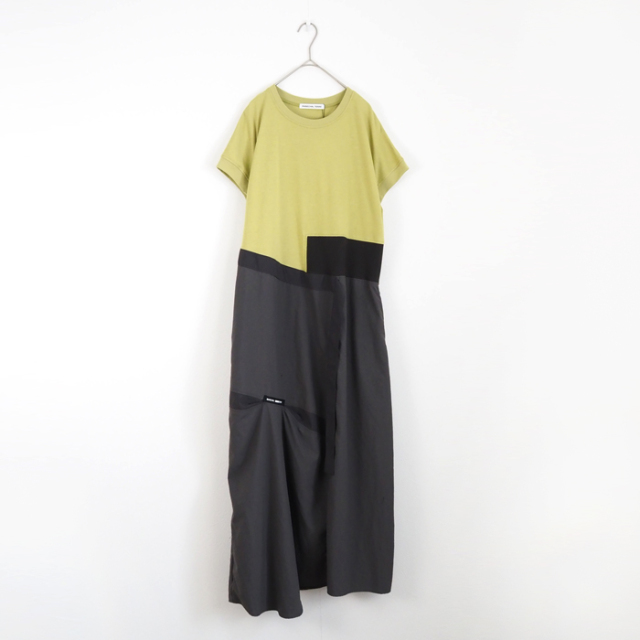 MARECHAL TERRE マルシャルテル サックロングワンピース アシンメトリーコンボ