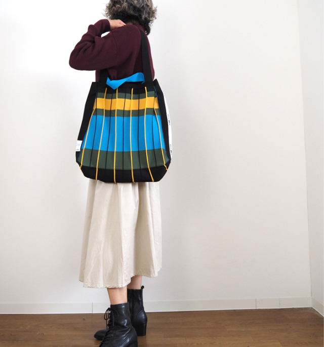 MARECHAL TERRE マルシャルテル 2wayプリーツニットバッグ