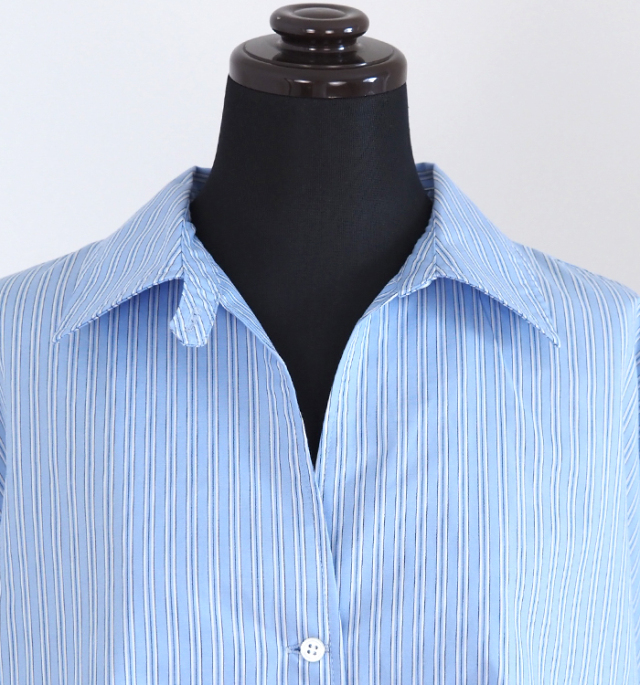 MIDIUMISOLID ミディウミソリッド スキッパー ポンチョシャツ レディース