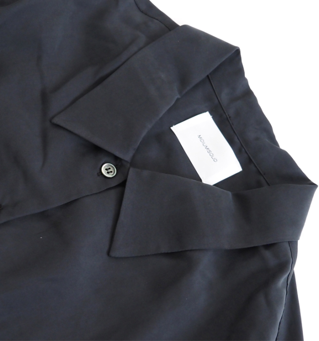 MIDIUMISOLID ミディウミソリッド リラックスシャツ レギュラーカラー レディース