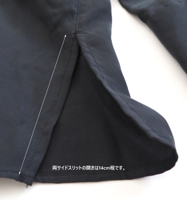 MIDIUMISOLID ミディウミソリッド リラックスシャツ レギュラーカラー レディース