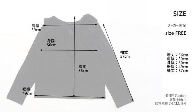 mizuiro ind ミズイロインド プルオーバー フリルカラー ロングスリーブ