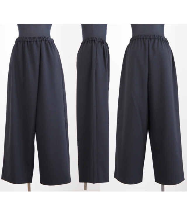 mizuiro ind ミズイロインド パンツ ラップライクイージーパンツ