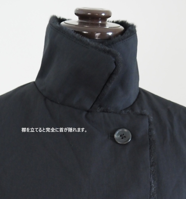 mizuiro ind ミズイロインド 裏ボアトレンチライクコート