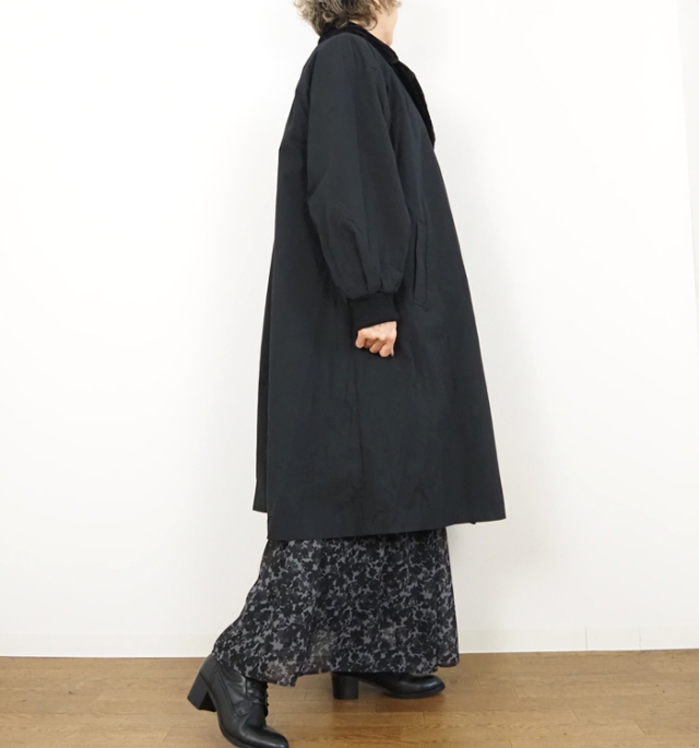 mizuiro ind ミズイロインド 裏ボアトレンチライクコート