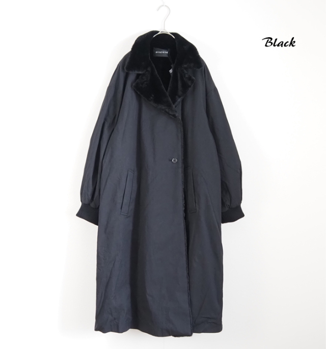 mizuiro ind ミズイロインド 裏ボアトレンチライクコート