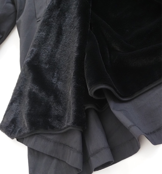 mizuiro ind ミズイロインド 裏ボアトレンチライクコート