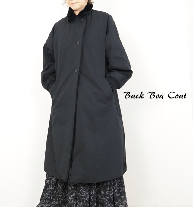 mizuiro ind ミズイロインド 裏ボアトレンチライクコート