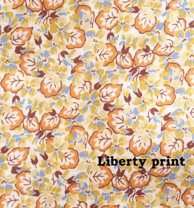 MidiUmi ミディウミ リバティ ボウタイシャツ レディース