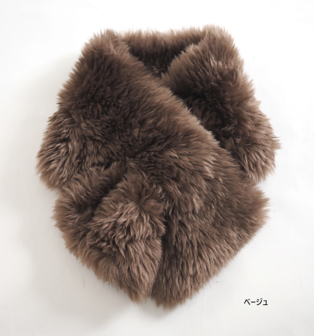 ATELIER BRUGGE アトリエブルージュ 差し込みファーティペット レディース