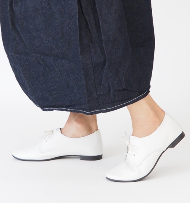 ramble dance ランブルダンス レースアップシューズ シュリンクレザー 本革 レディース 373-11083