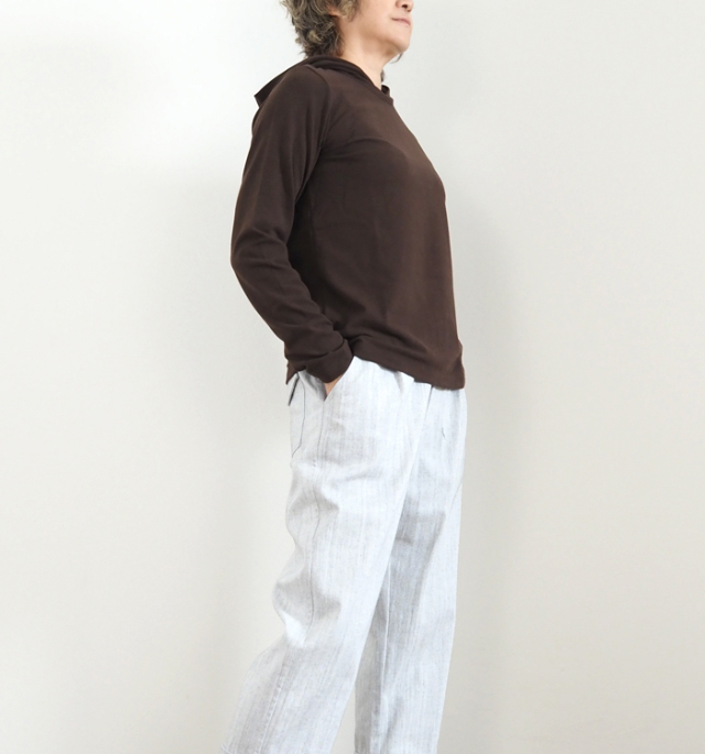 mizuiro ind ミズイロインド スリーレイヤードフード付きプルオーバー