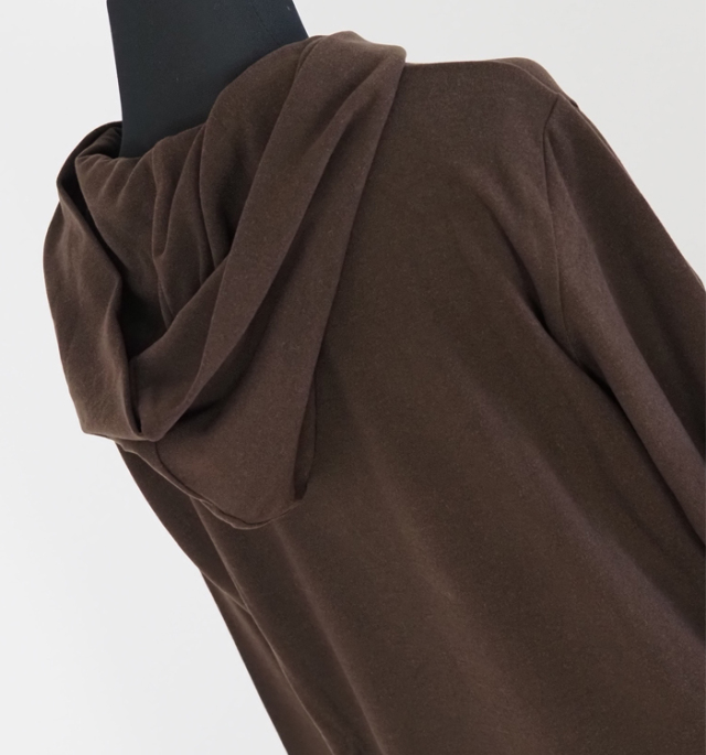 mizuiro ind ミズイロインド スリーレイヤードフード付きプルオーバー