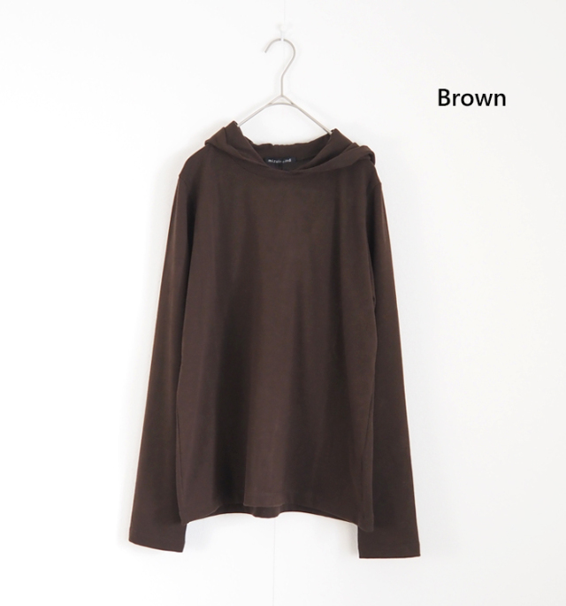 mizuiro ind ミズイロインド スリーレイヤードフード付きプルオーバー