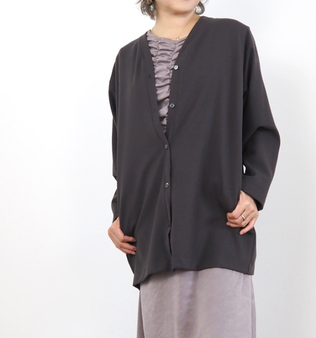 mizuiro ind ミズイロインド Vネックカーディガン レディース