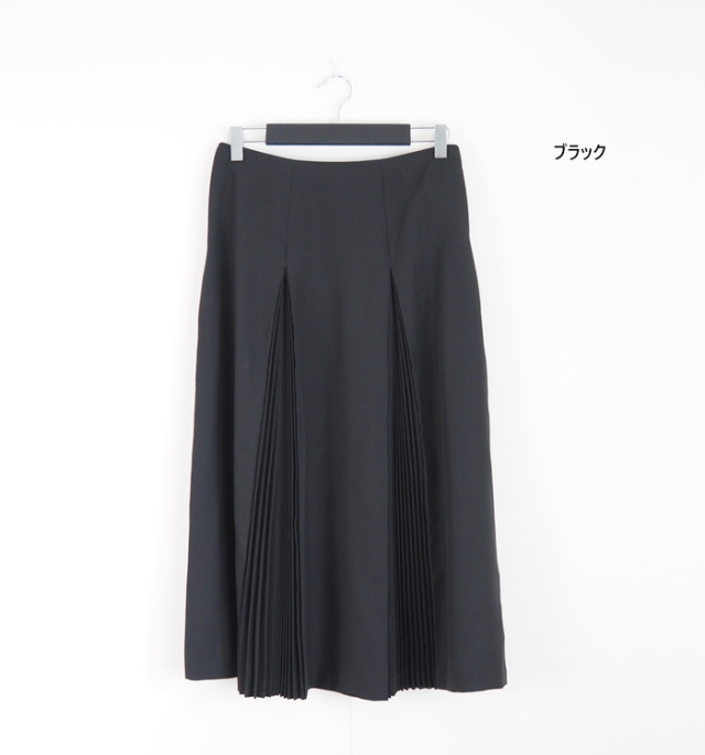 mizuiro ind ミズイロインド プリーツスカート レディース