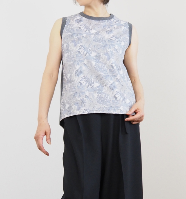 sosotto ソソット リバティドッキングノースリーブTシャツ