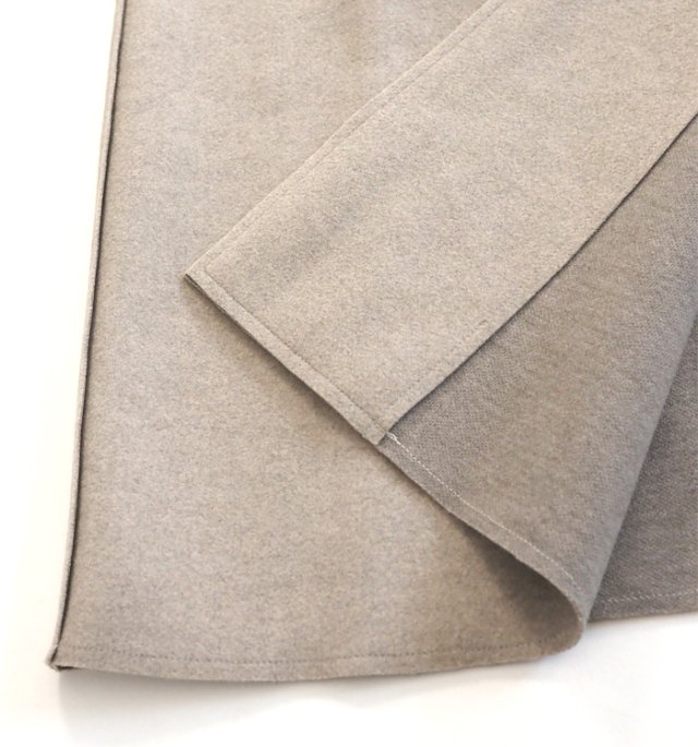 sosotto ソソット ウールライク バルカラーコート レディース