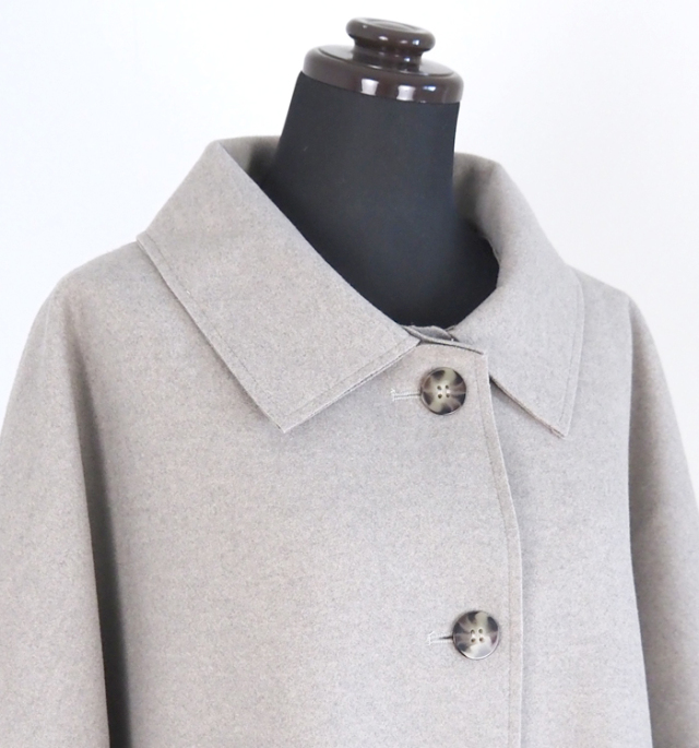 sosotto ソソット ウールライク バルカラーコート レディース