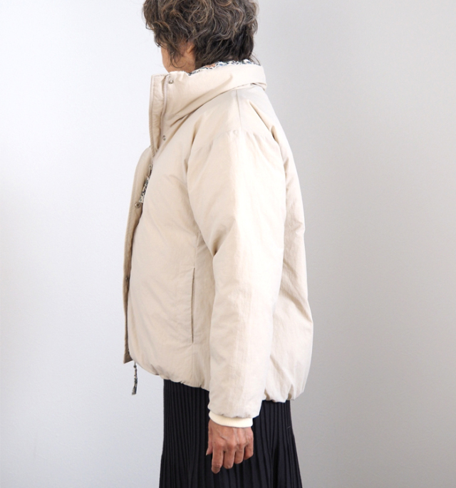 sosotto ソソット ダウンジャケット LIBERTY部分使い レディース