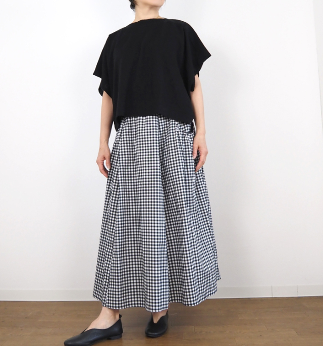 sosotto ソソット 綿麻 ニットベスト 春夏 2WAY リバティ前立て