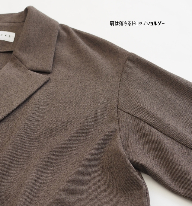 CYNICAL シニカル ダブルジャケット ソフトフランネル レディース