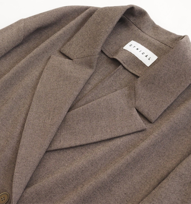 CYNICAL シニカル ダブルジャケット ソフトフランネル レディース