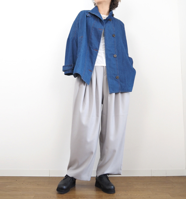 新品　Cynical シニカル　ライトブルー デニムジャケット Gジャン CYNICAL シニカル デニムシャツジャケット レディース 552-94039