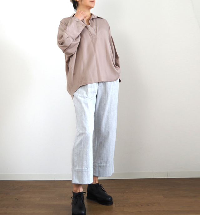CYNICAL シニカル スキッパードルマンブラウス 612-95033
